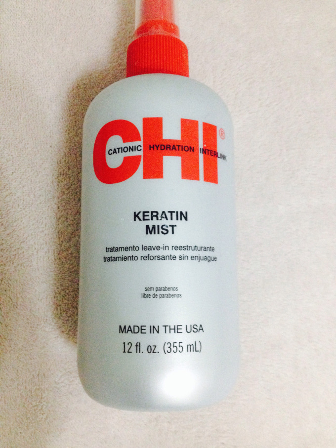 CHI KERATIN MIST embalagem