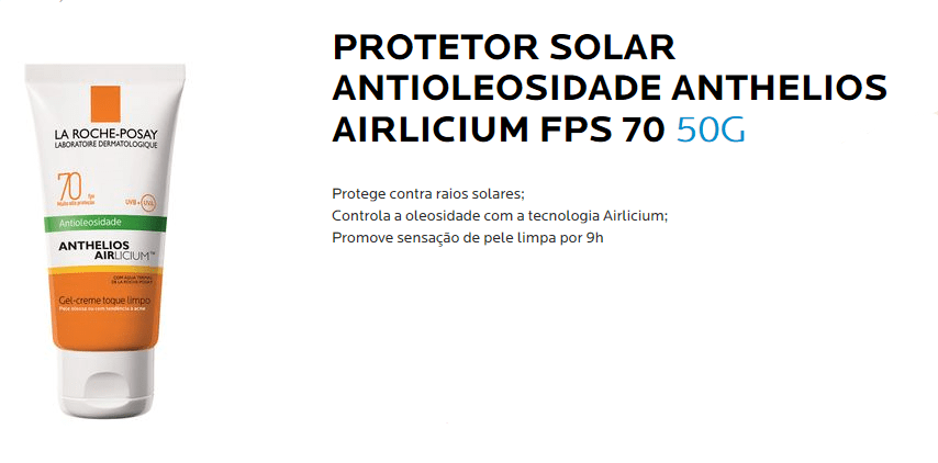 Benefícios prometidos pelo Anthelios Airlicium com cor