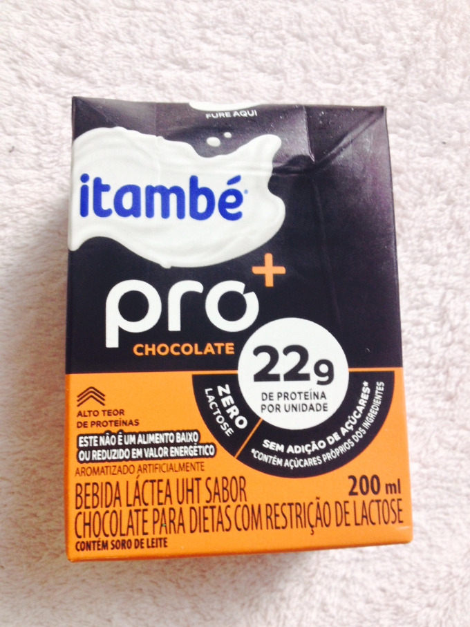 Itambé pro + chocolate shake proteico