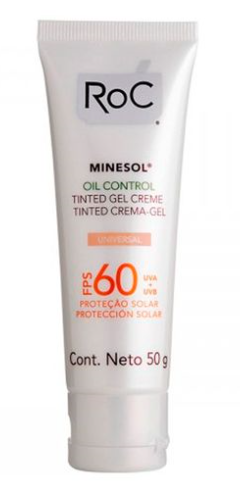 Minesol Oil Control Tinted embalagem