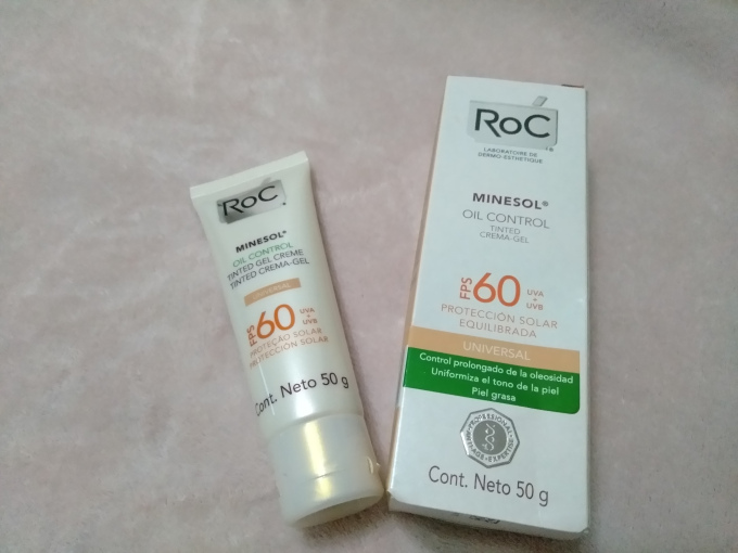 Minesol oil Control com cor