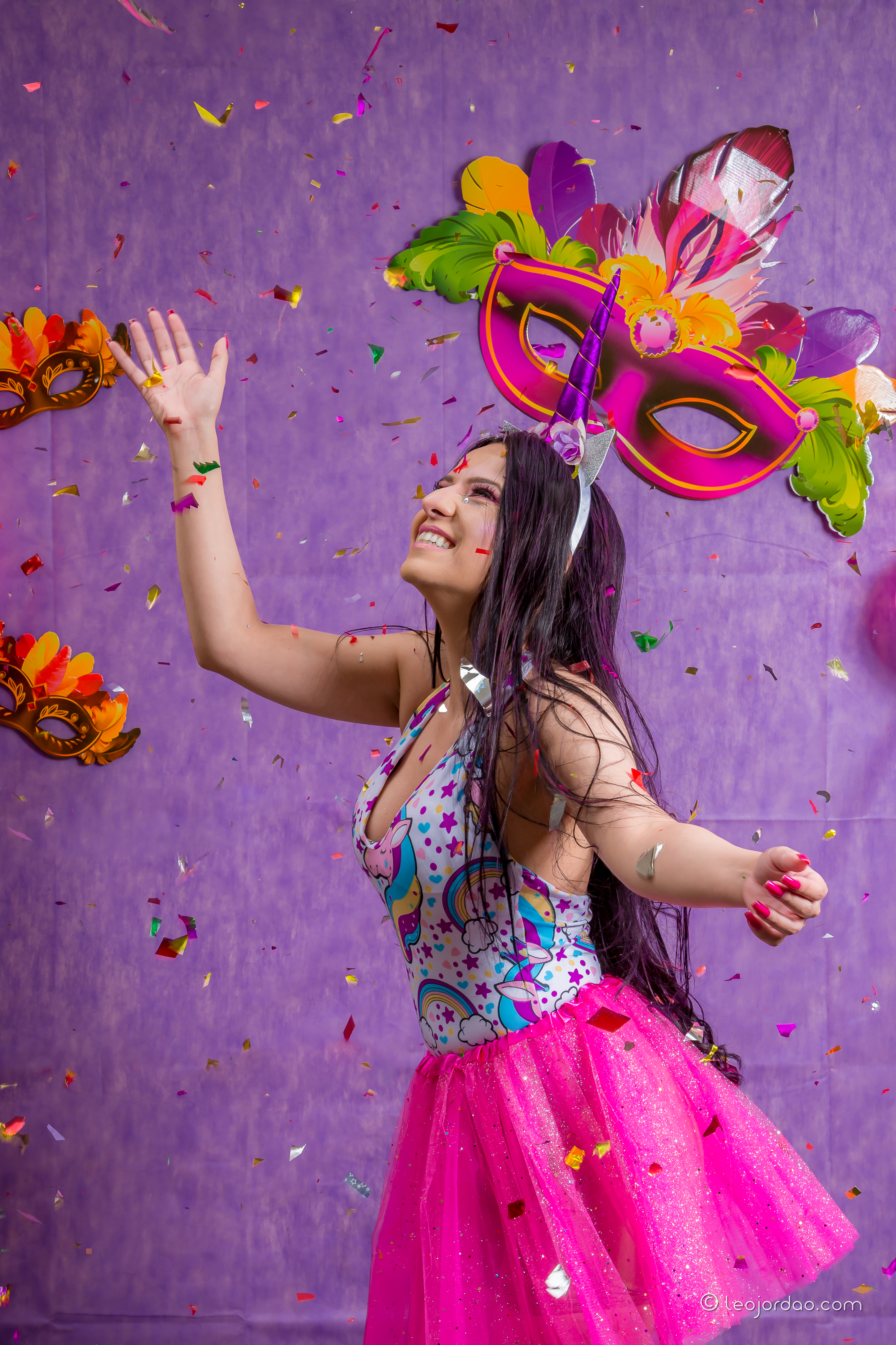 Fantasia de carnaval Unicórnio