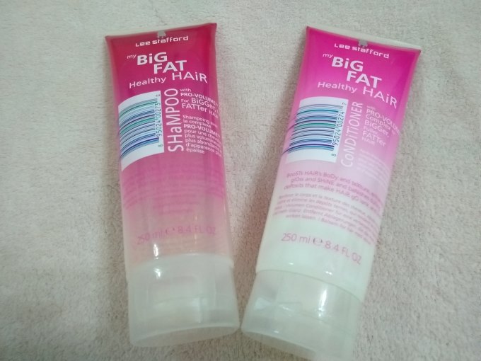 Xampu e Condicionador My Big Fat Healthy Hair da Lee Stafford
