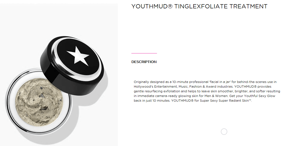 Glawglow Youthmud descrição