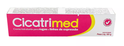 Cicatrimed creme hidratante para rugas e linhas de expressão