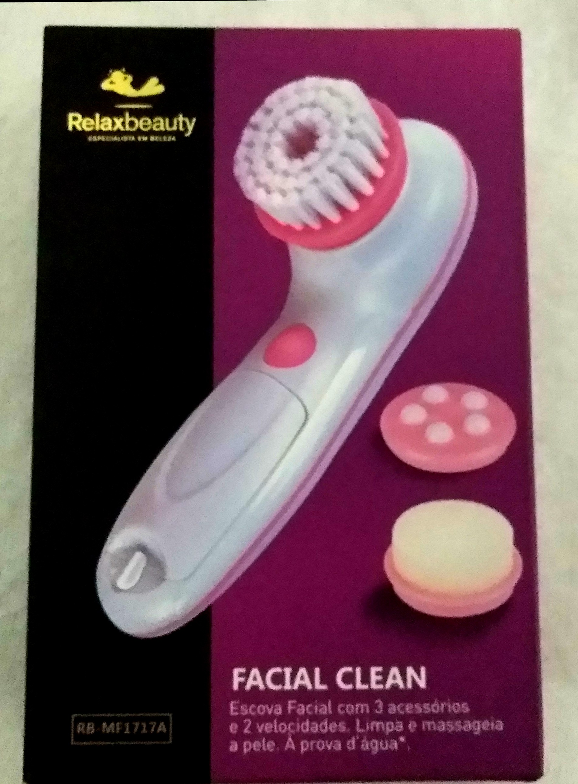 escova elétrica para limpeza de pele