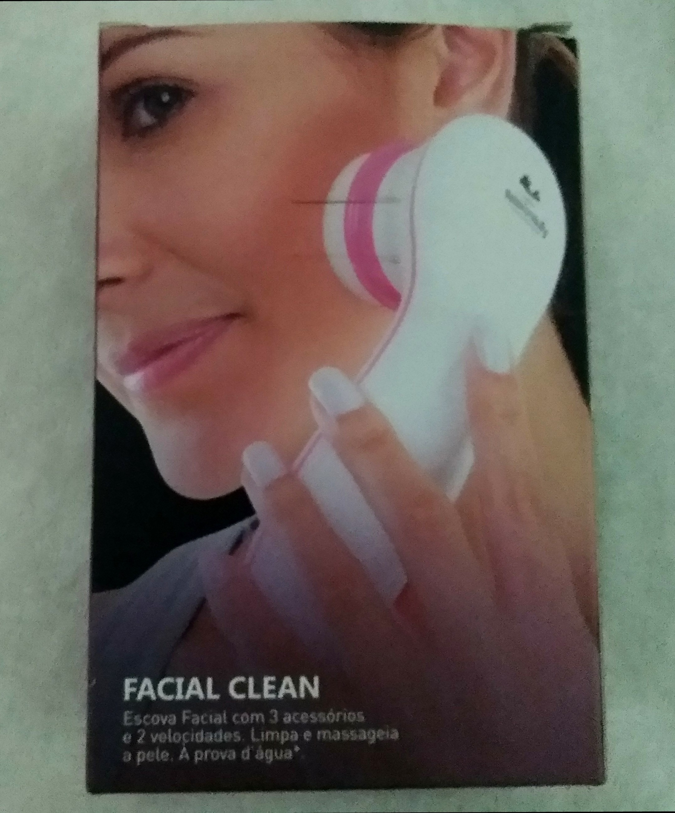 aparelho eletrico Facial Clean para limpeza de pele profunda