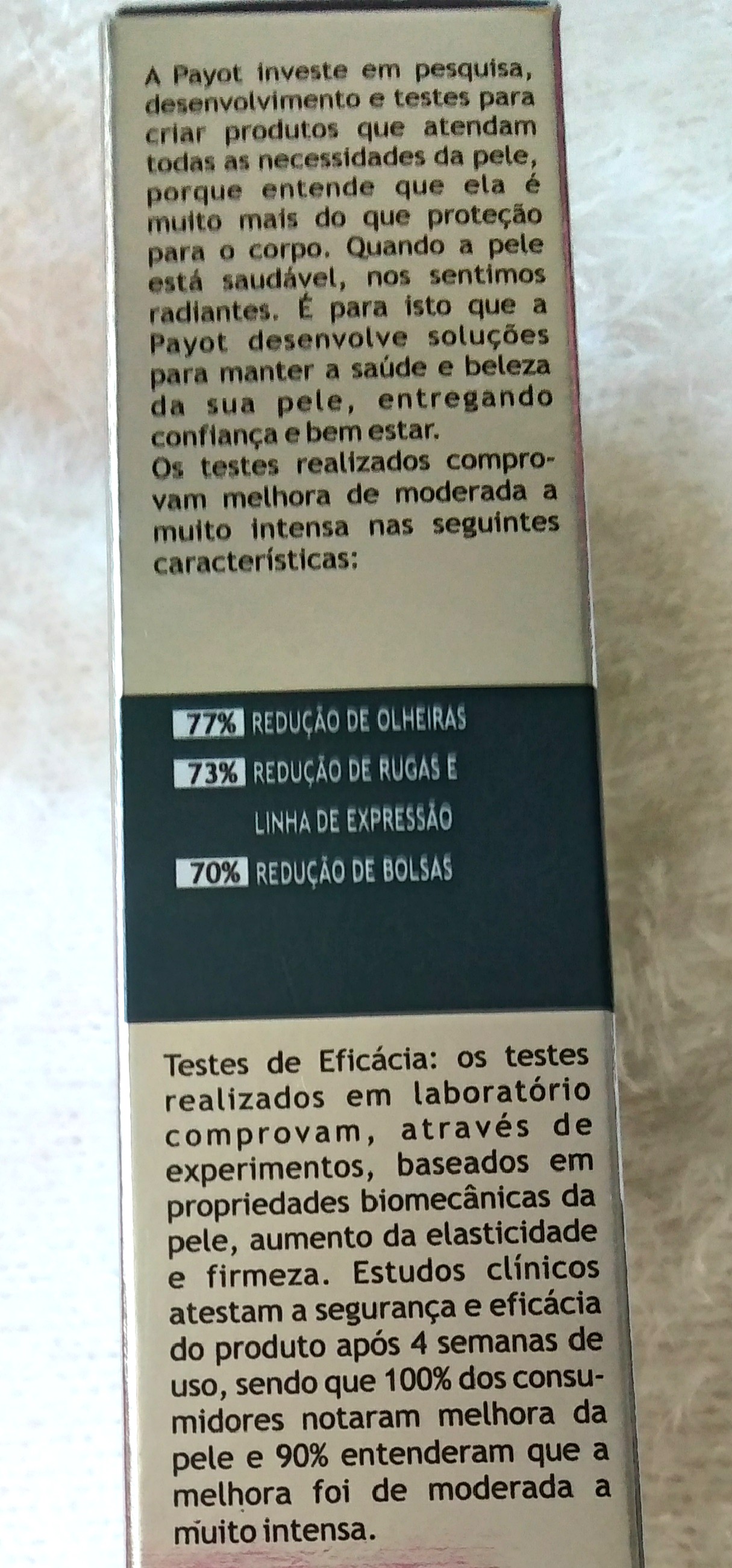Payot Antifatique promete eficácia