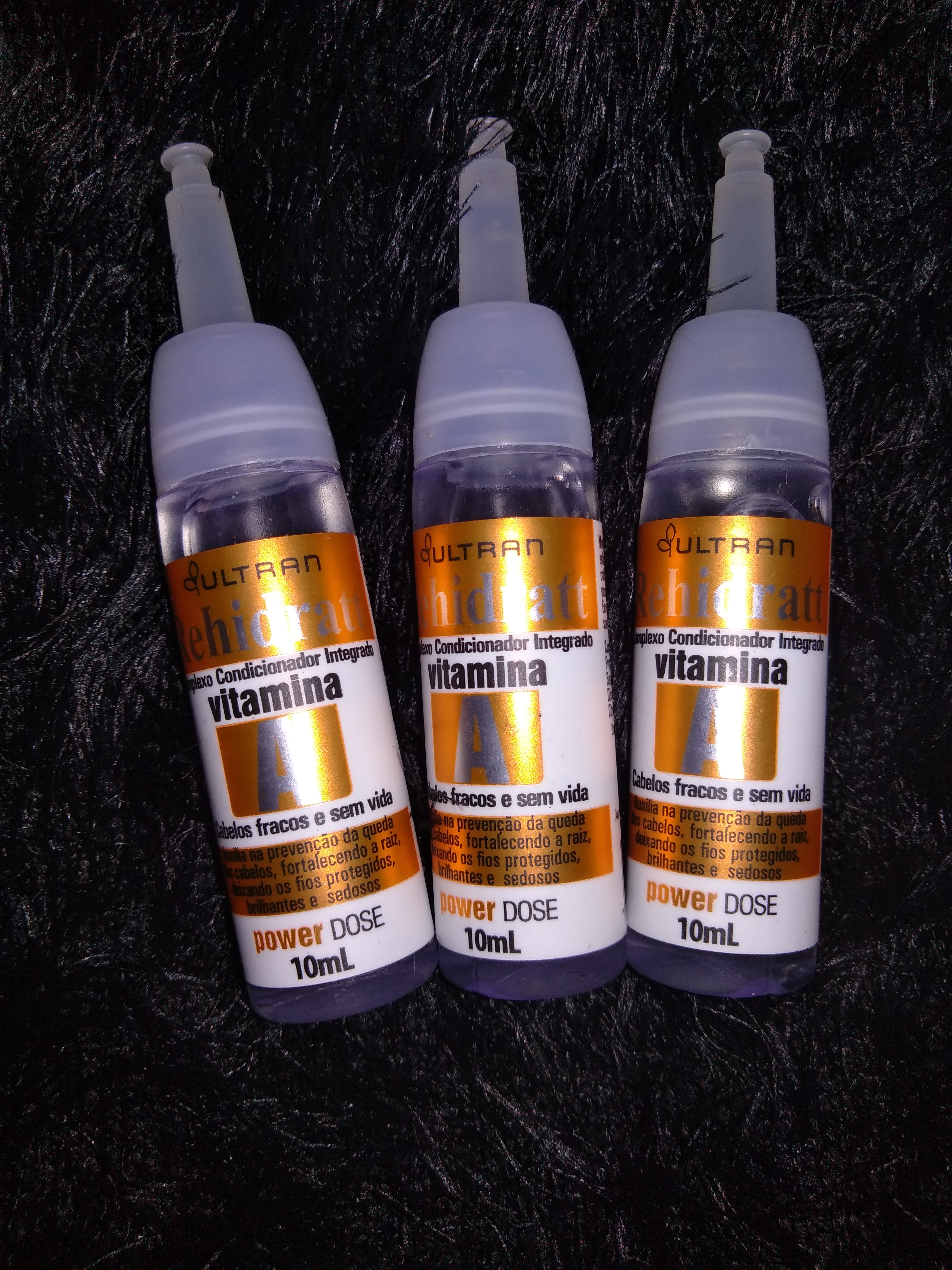 ampolas de vitamina A para os cabelos