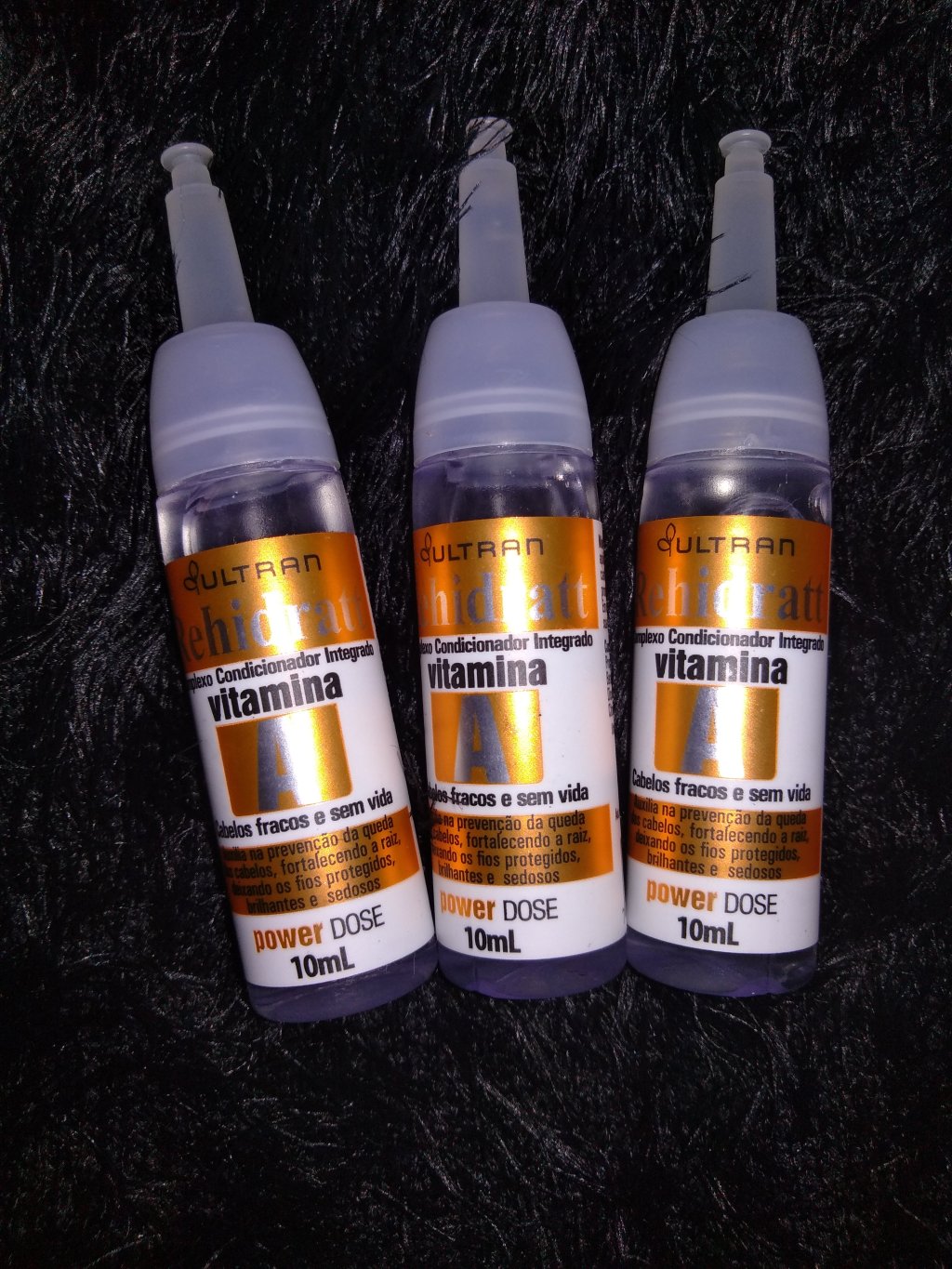 ampolas de vitamina A para os cabelos