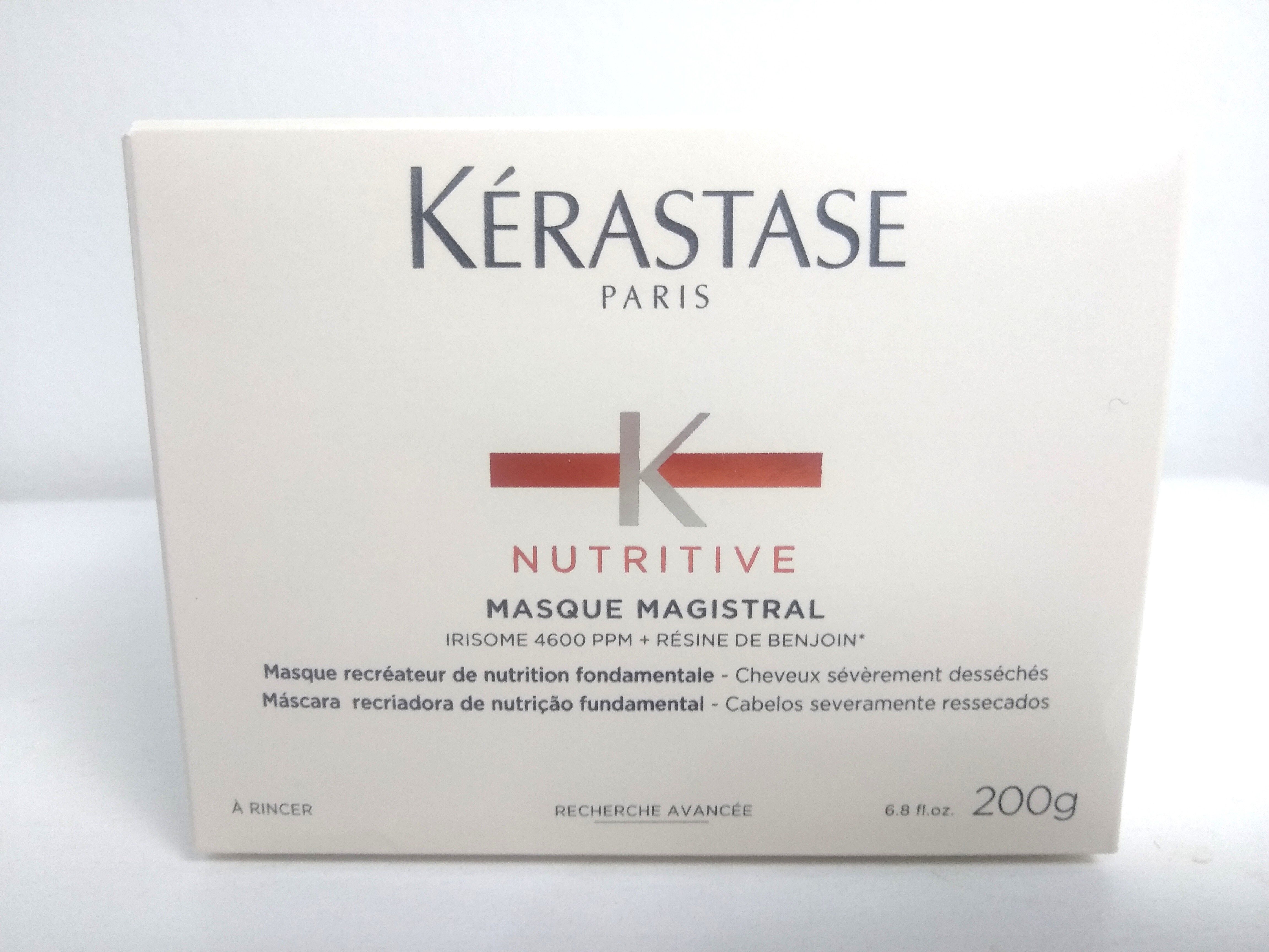 Caixa externa da máscara Kérastase Magistral