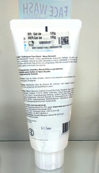Face Wash Hada Labo: especificações e composição