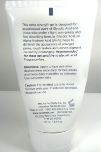 Neostrata Gel Plus: especificações