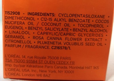 Óleo-Relax Advanced: composição