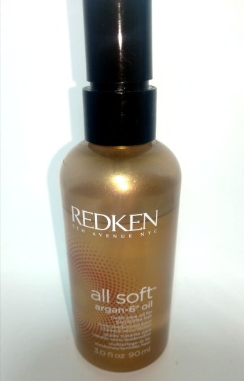 All Soft Argan-6 da Redken em embalagem de 90ml