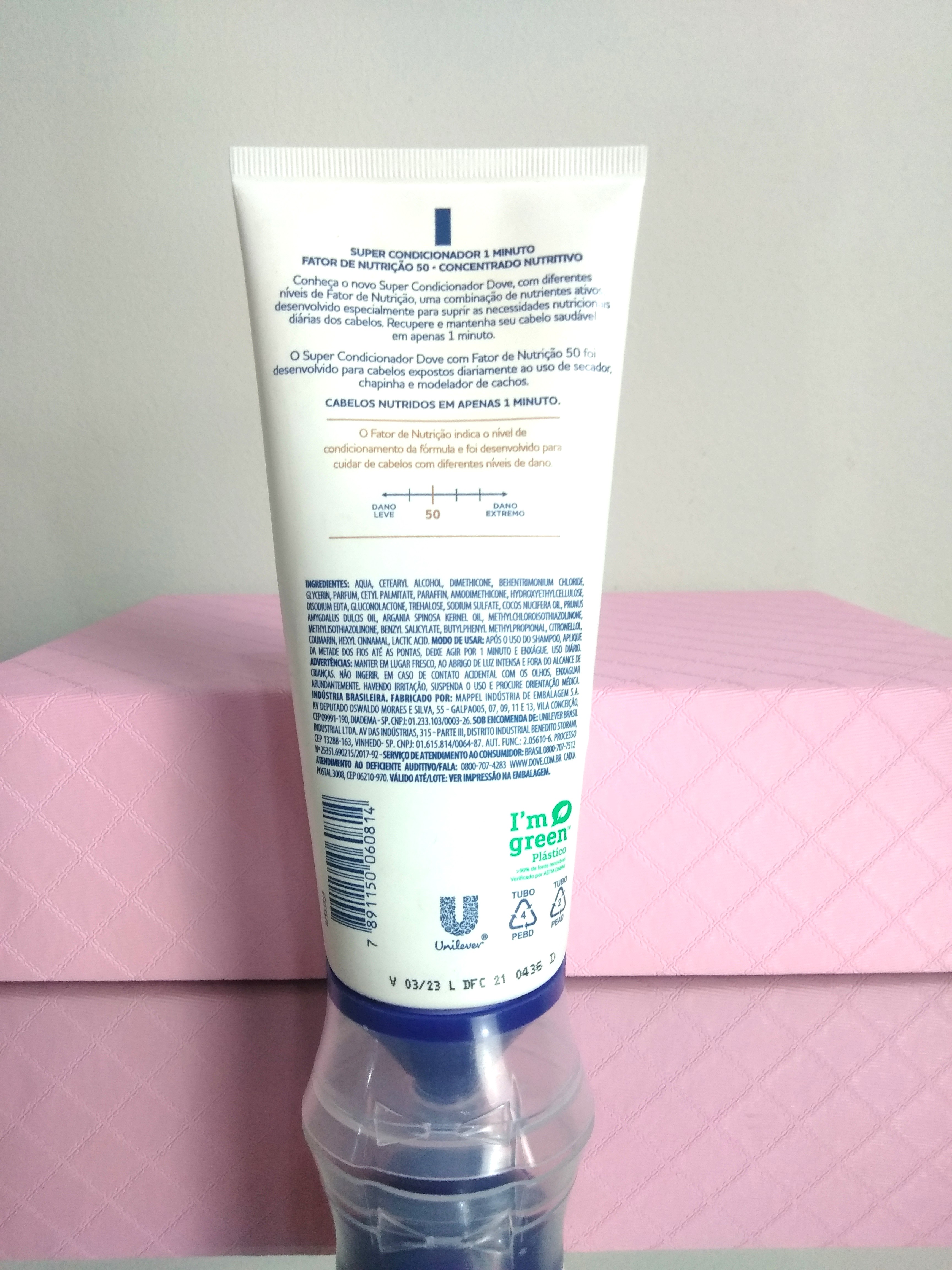 Super Condicionador 1 minuto dove