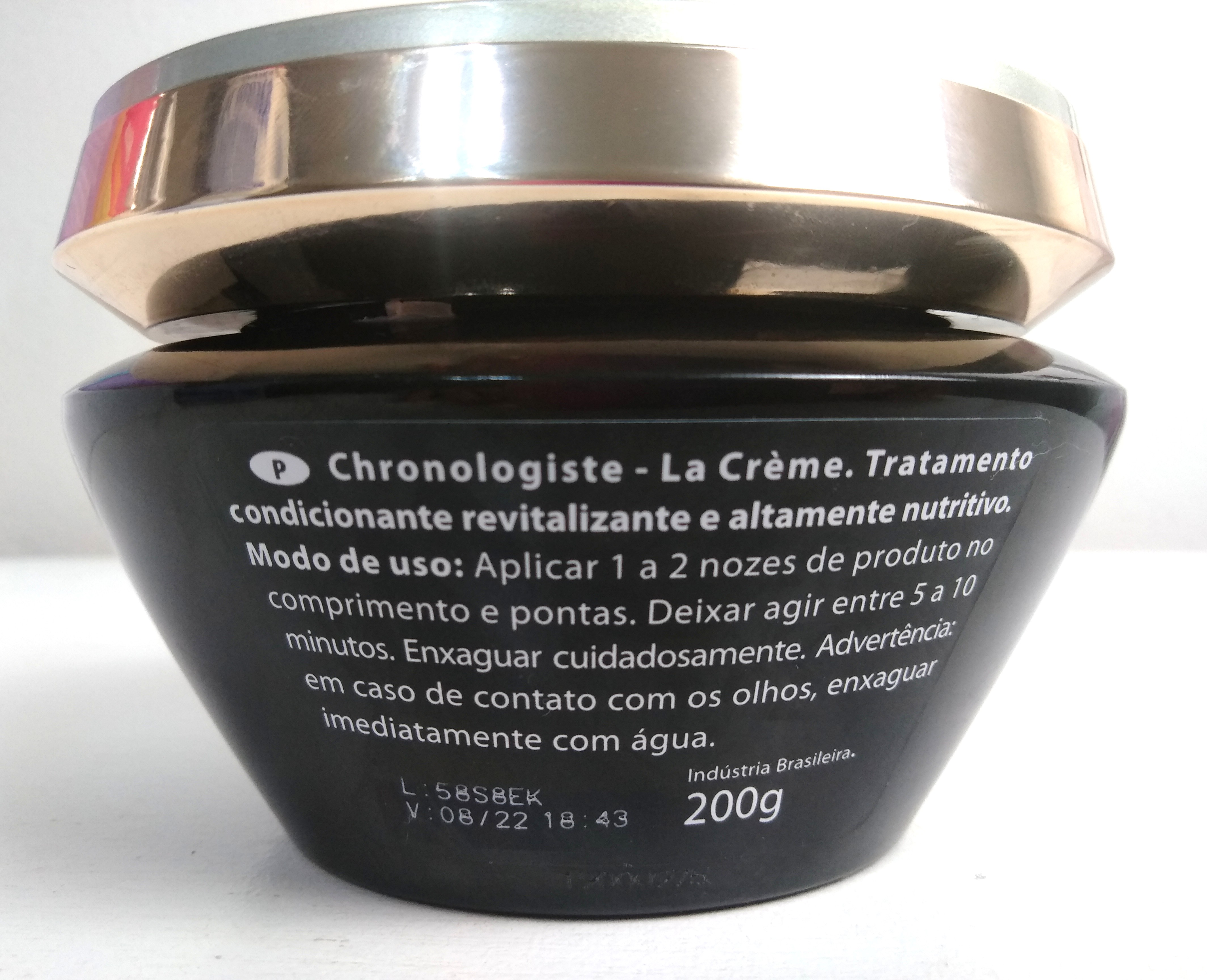 Máscara Chronologiste da Kérastase: modo de uso