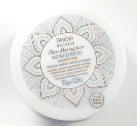 Máscara Amend Óleos Marroquinos em embalagem de 300g
