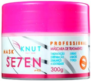 Máscara SE7EN da KNUT em embalagem de 300g