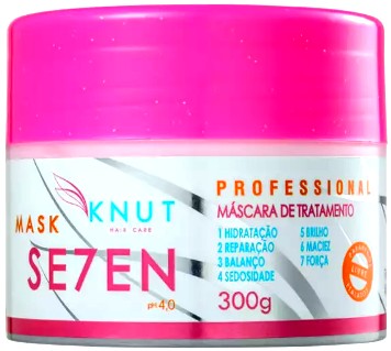 Máscara SE7EN da KNUT em embalagem de 300g
