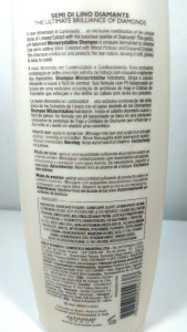 Shampoo Semí dí Líno Diamante da Alfaparf: especificações