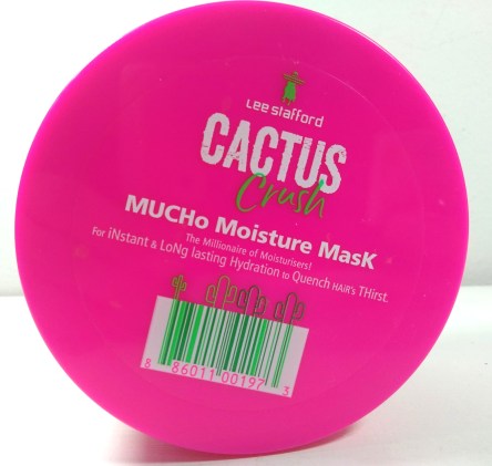 Máscara Cactus Crush Mucho Moisture Mask da Lee Stafford em embalagem de 200ml