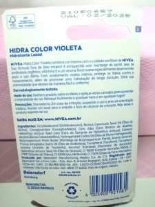 Nivea Hidra Color Violeta