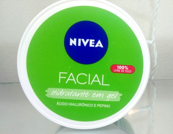 Hidratante em gel Nivea com ácido hialurônico e pepino