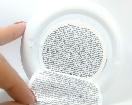 Amend Óleos Marroquinos: especificações