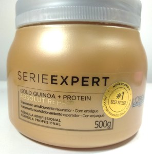 Máscara Absolut Repair Gold Quinoa + Protein em embalagem de 500gm de 500g