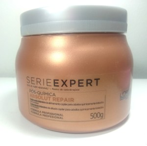 Máscara Absolut Repair Pós-Química em embalagem de 500g
