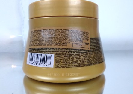 Máscara Mythic Oil: especificações