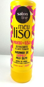 Defrizante Salon Line Meu Liso Muito + Liso em embalagem de 200ml