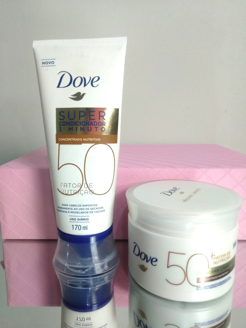 Super Condicionador e Máscara 1 Minuto Dove Fator de Nutrição 50