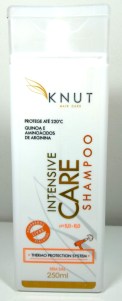 Shampoo Intensive Care da KNUT em embalagem de 250ml