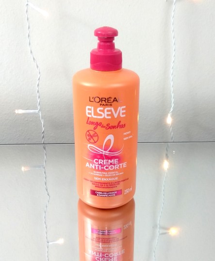 Creme Anti-Corte Longo dos Sonhos em embalagem de 250ml