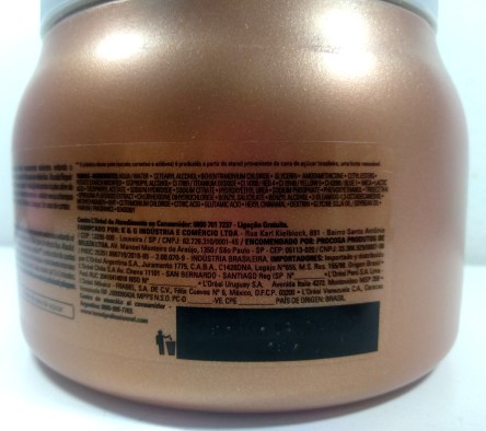 Máscara Absolut Repair Pós-Quimica: composição