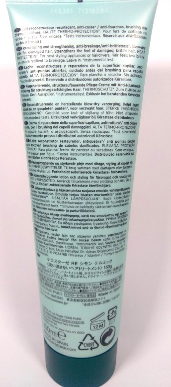 Ciment Thermique: Especificações