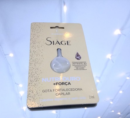 Gota fortalecedora Nutri Ouro em 2ml