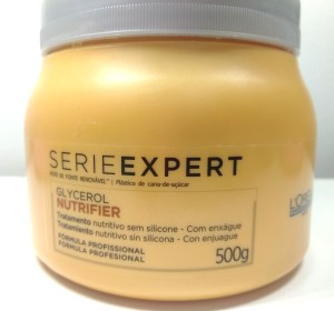 Máscara L'Oréal Nutrifier em embalagem de 500g