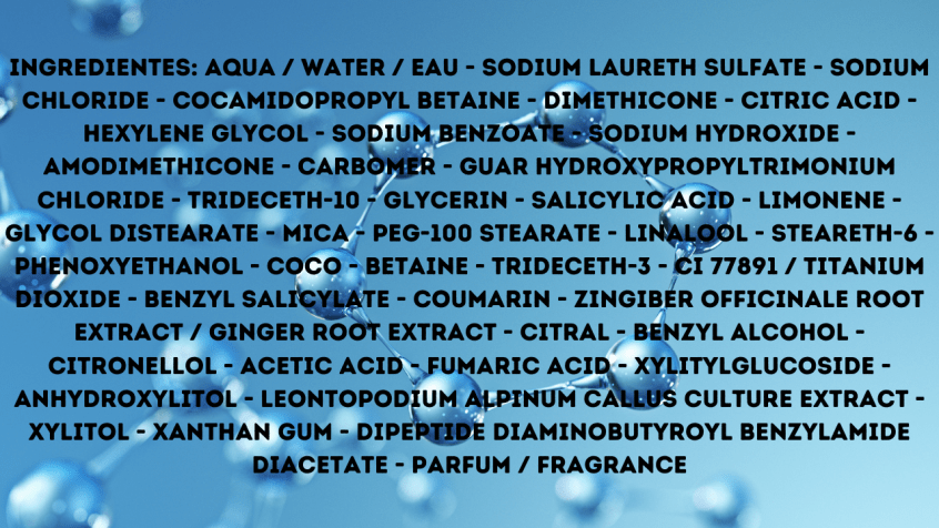 shampoo genesis composição