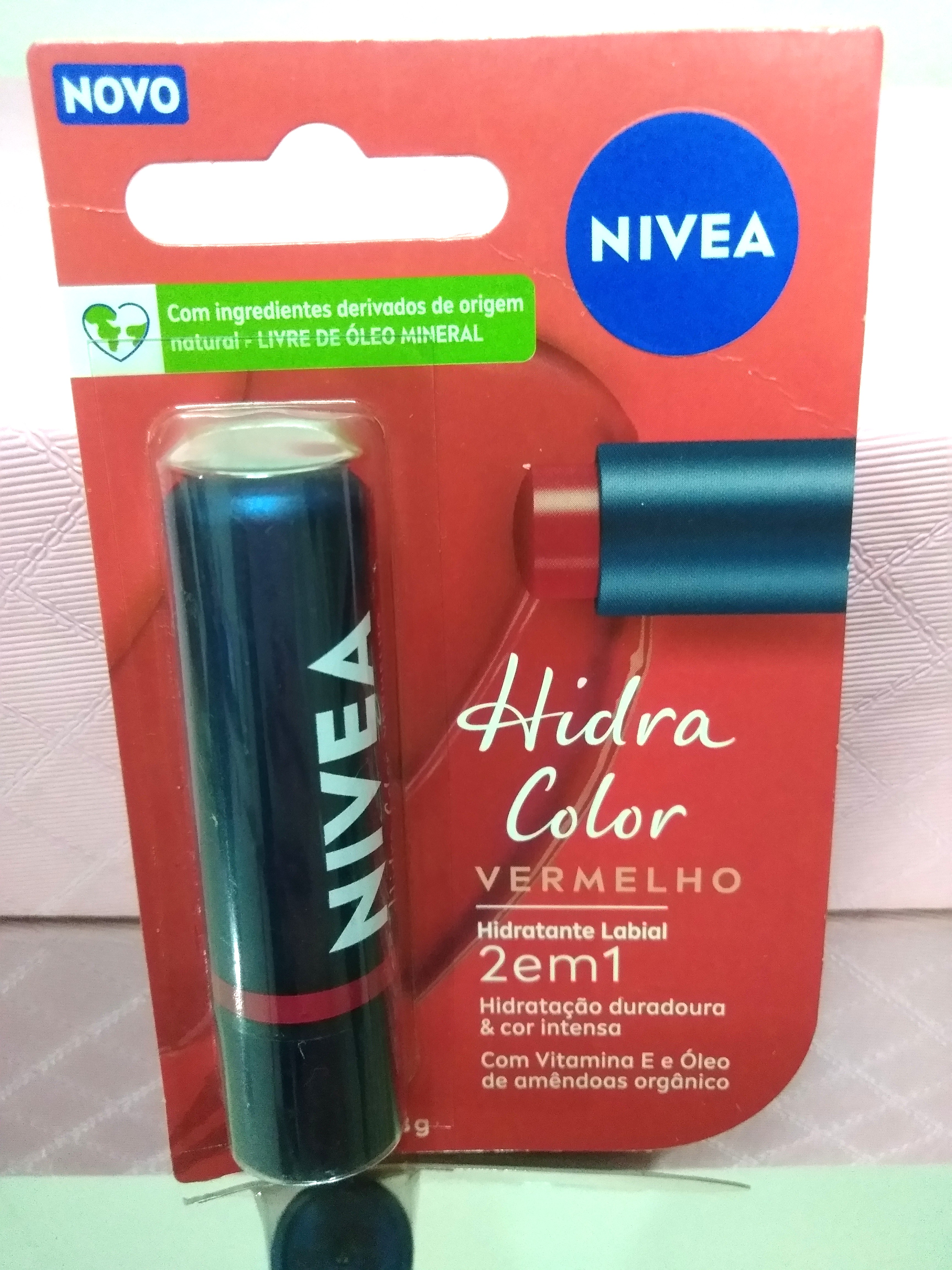Nivea Hidra Color Vermelho