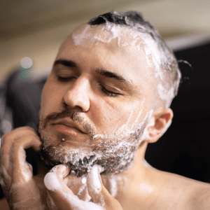 A barba também deve estar sempre limpa e bem cuidada