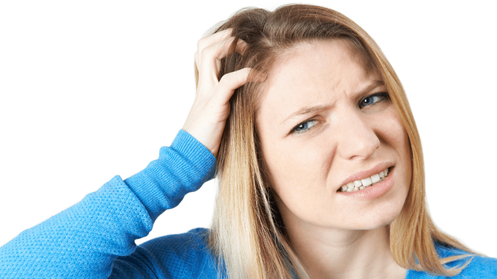 Couro cabeludo dolorido