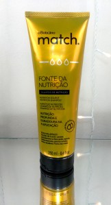 Shampoo Match Fonte de Nutrição em embalagem de 250ml