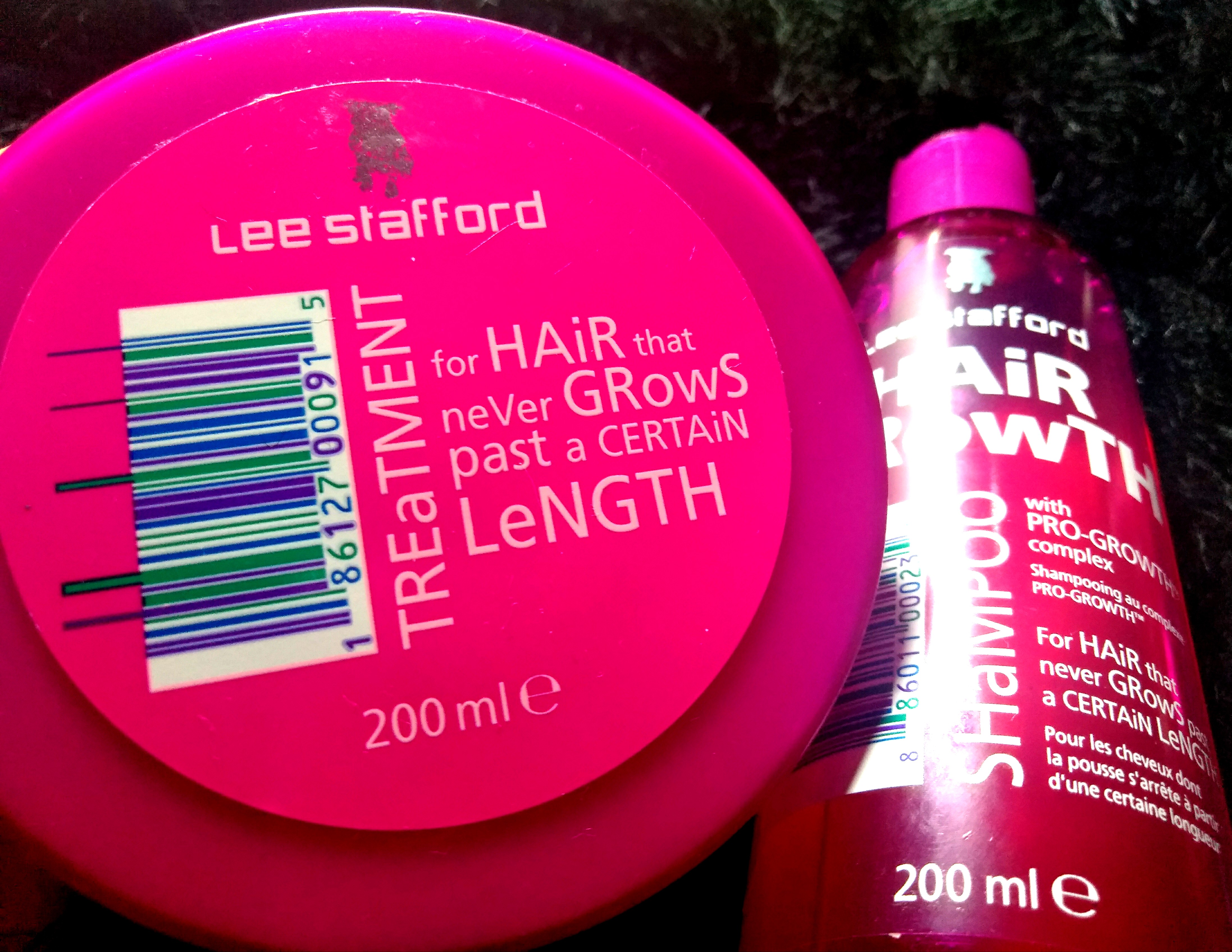 O xampu e máscara Hair Growth™ da Lee Stafford possuem o Pro-Growth Complex