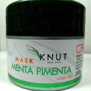 Máscara Menta Pimenta da KNUT em embalagem de 300g