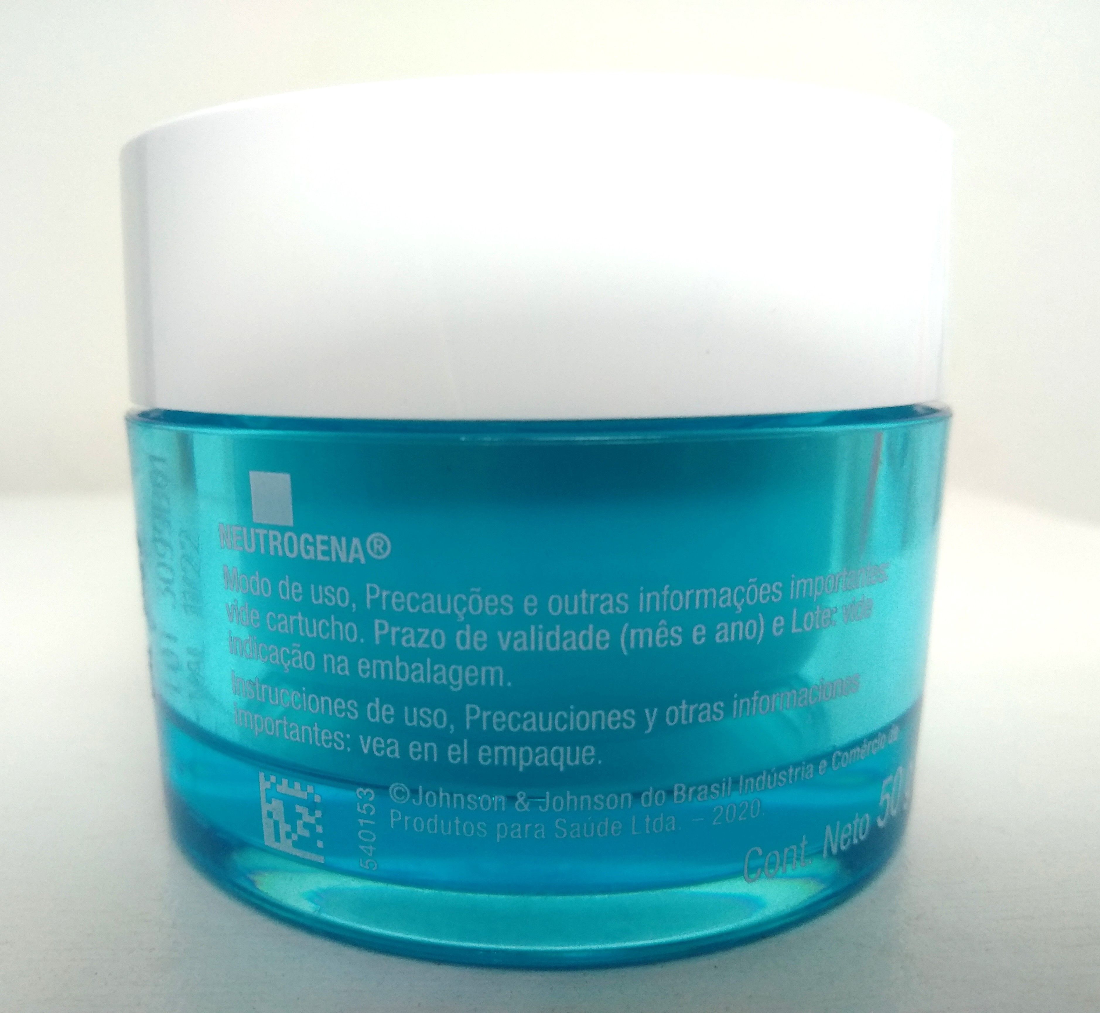 Hydro Boost Neutrogena em embalagem de 50g