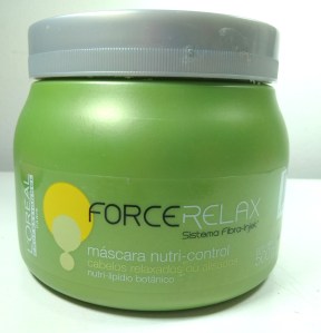 Máscara Force Relax da L'Oréal em embalagem de 500g
