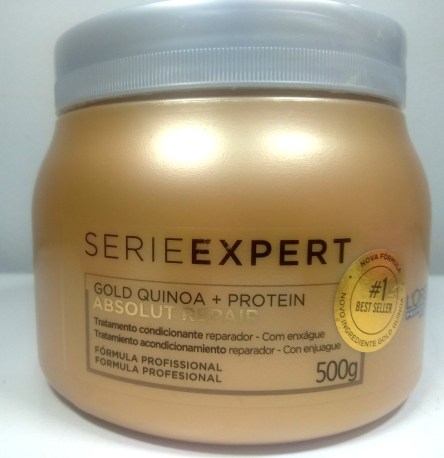 Máscara Absolut Repair Gold Quinoa +Protein em embalagem de 500g